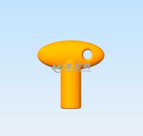 迷你螺丝起主视图