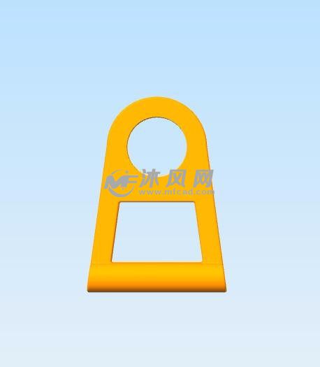 纯净水水桶提手正面