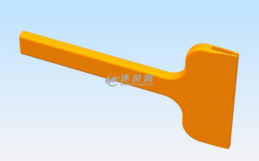 刮刀手柄模型