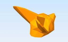 狐狸头抽屉拉手模型