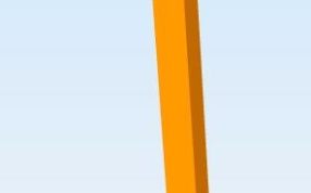 3D打印测试模型侧面