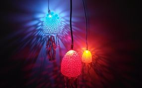 水母灯打印效果 