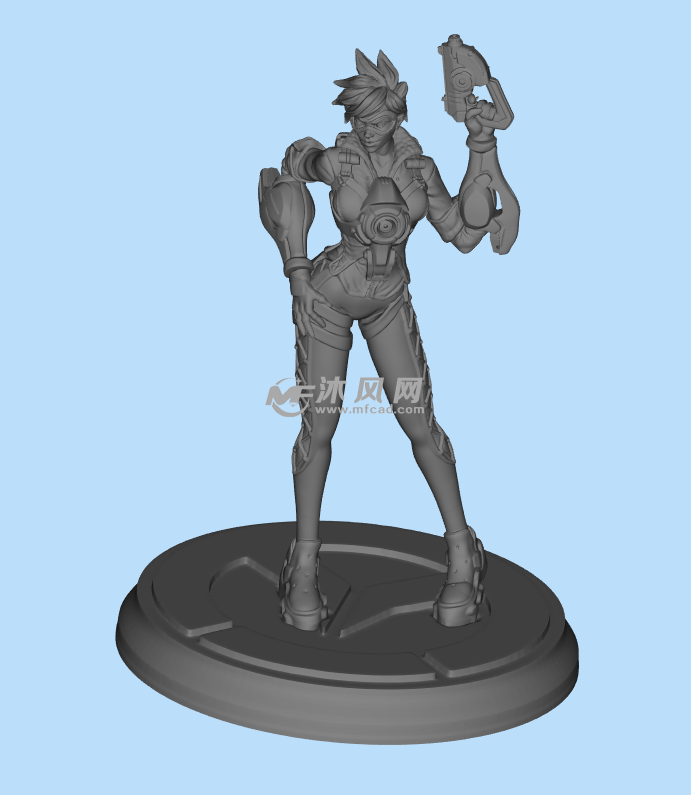 追踪者打印模型