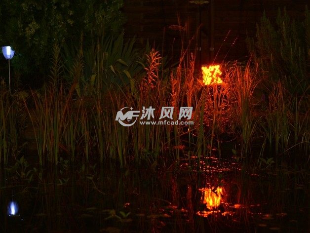 到了晚上灯会两起