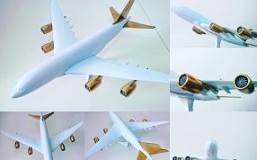 A380飞机多视图预览