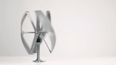 垂直轴风力发电机stl模型