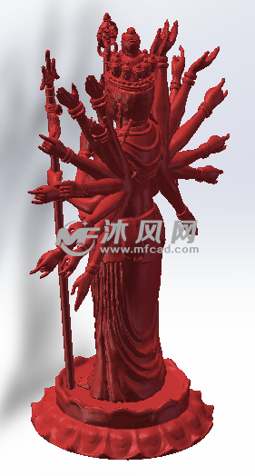 千手观音-侧面1