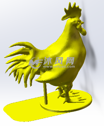 大公鸡  塑碉装饰2