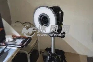 3D打印环形相机补光灯