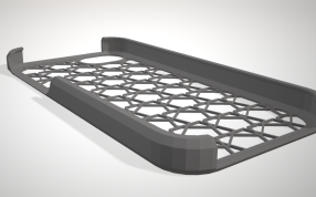 iPhone手机外壳灰色渲染