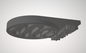 新年快乐印章侧面