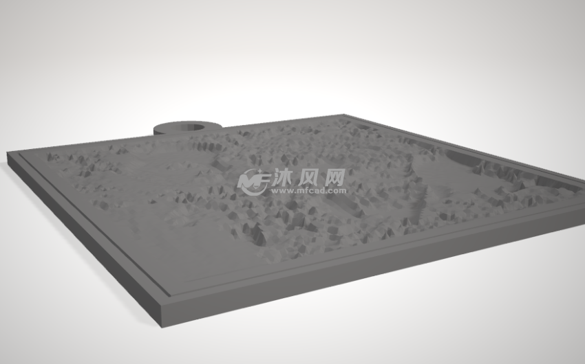 伊丽莎浮雕侧面