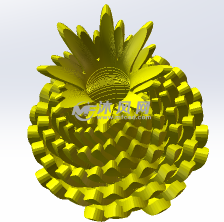 上端段部分建模效果