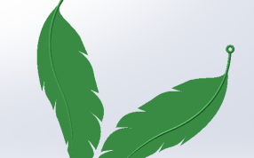 绿色材料打印效果