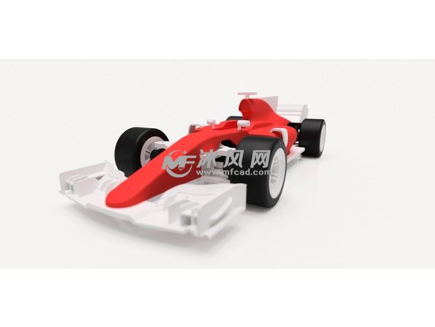 开源RC迷你F1赛车渲染图