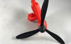 实验空气发动机模型