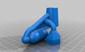 实验空气发动机零件