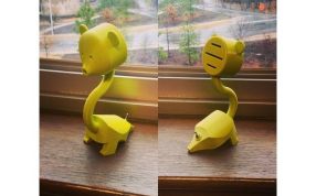 为孩子吹凉食物的小玩具