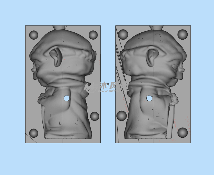 尤达翻模用模具