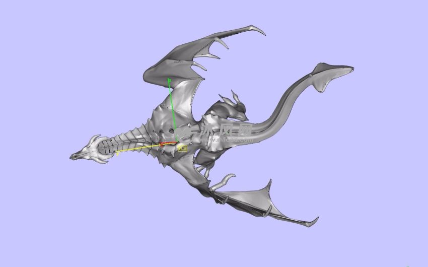 奥杜因龙俯视图