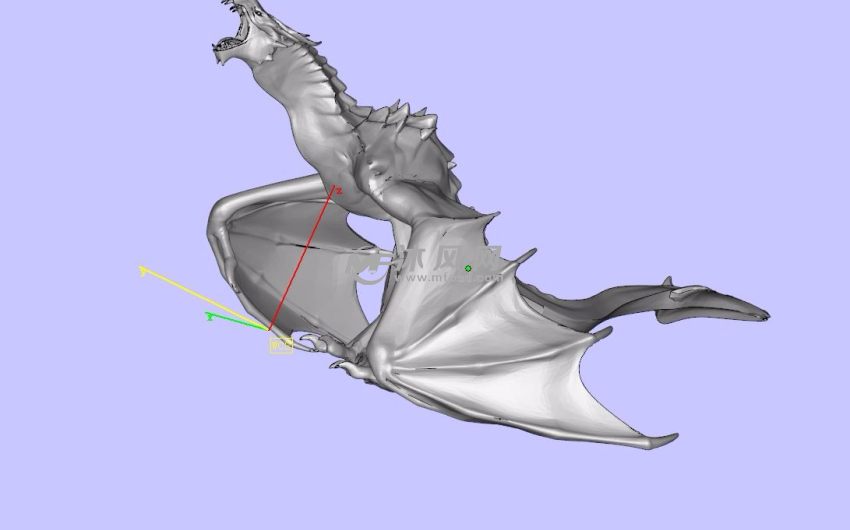 奥杜因龙等轴视图