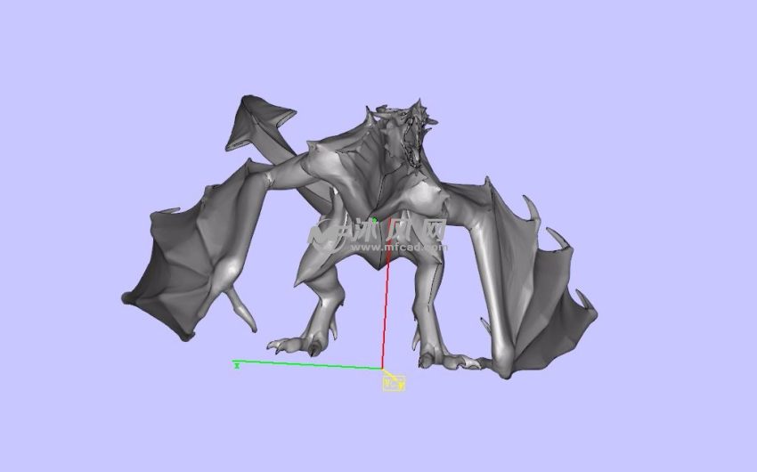 奥杜因龙前视图