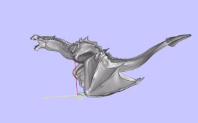 奥杜因龙左视图