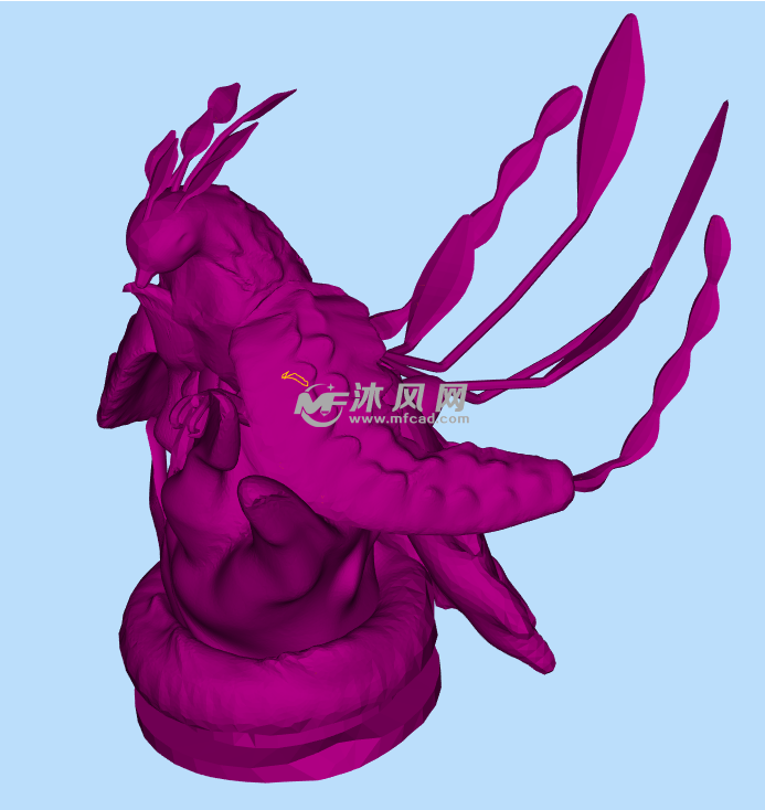 凤凰打印模型stl文件下载 - 机械设备3d打印模型 - 云
