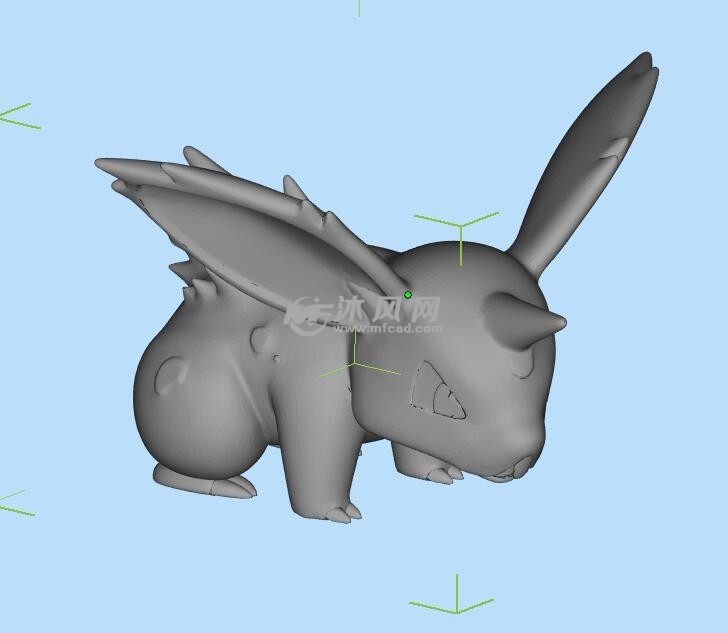 宠物小精灵打印模型