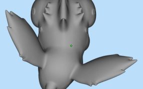 卡通人物三维模型