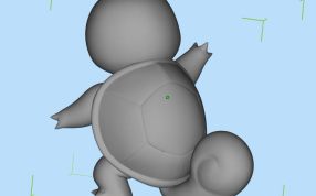 杰尼龟三维模型