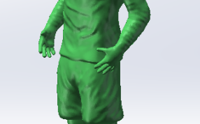 绿色材料效果图