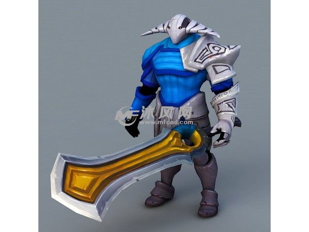 dota英雄三维模型