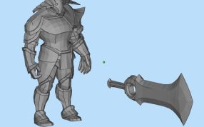 游戏角色3d打印