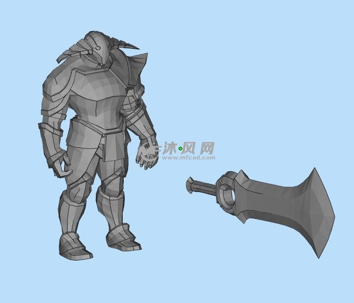 游戏角色3d打印