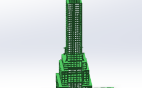 绿色材料展示效果