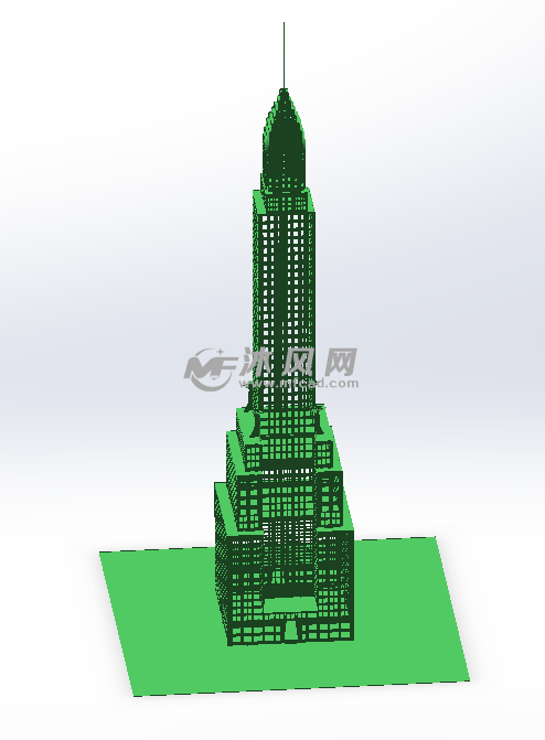 绿色材料展示效果