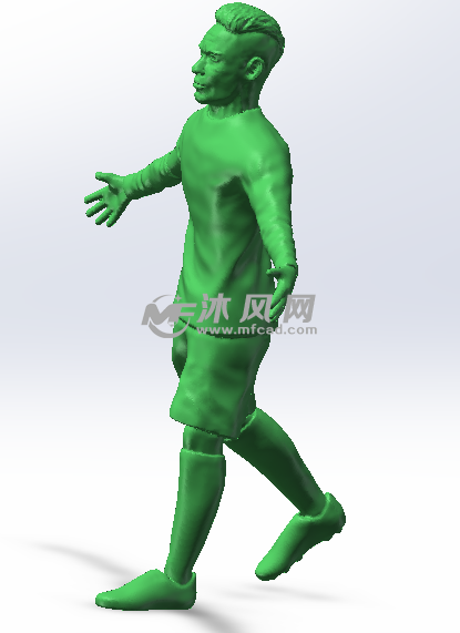 内马尔侧面效果图