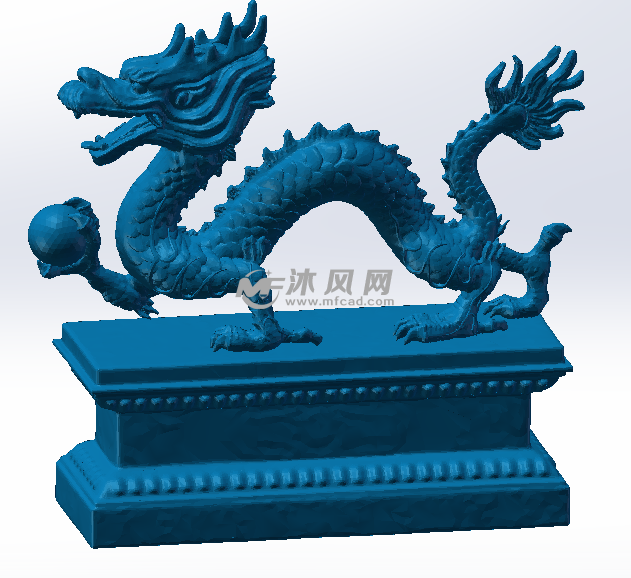 蓝色材料效果图