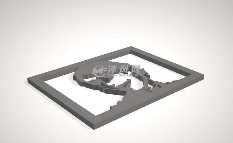 rachel 浮雕画像俯视