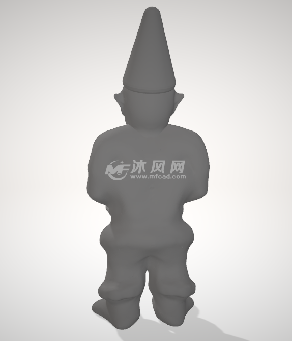 侏儒光头胡子亨廷顿背面