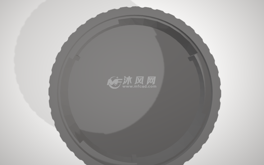 尼康F卡口镜头套俯视图