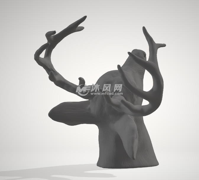 鹿头模型