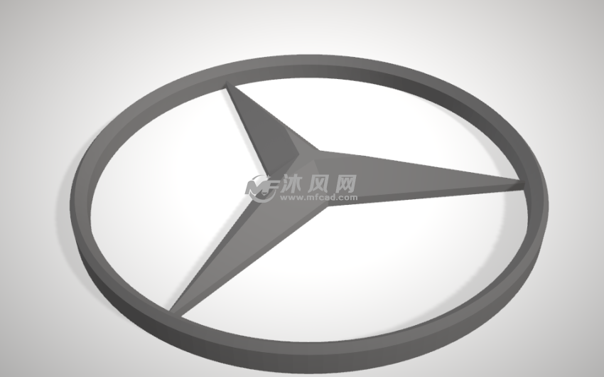 奔驰logo模型