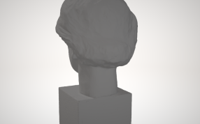 爱因斯坦头像背面