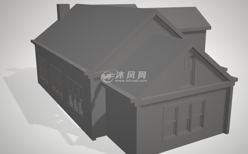 房子STL打印模型