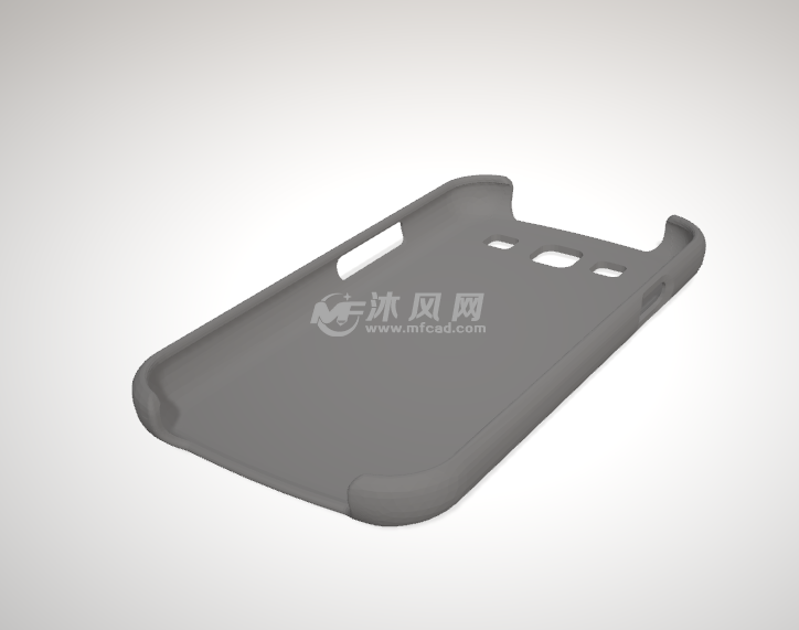 Samsung Galaxy 3手机壳模型