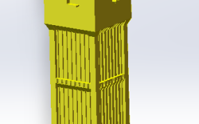 大本钟黄色效果图