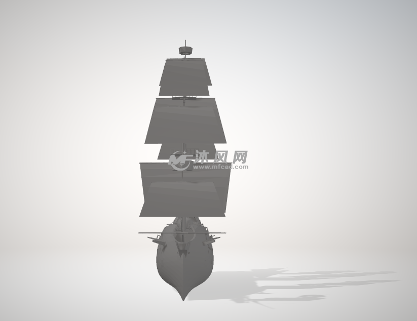 西班牙帆船正面