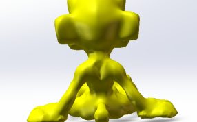 恐惧猴后部效果图